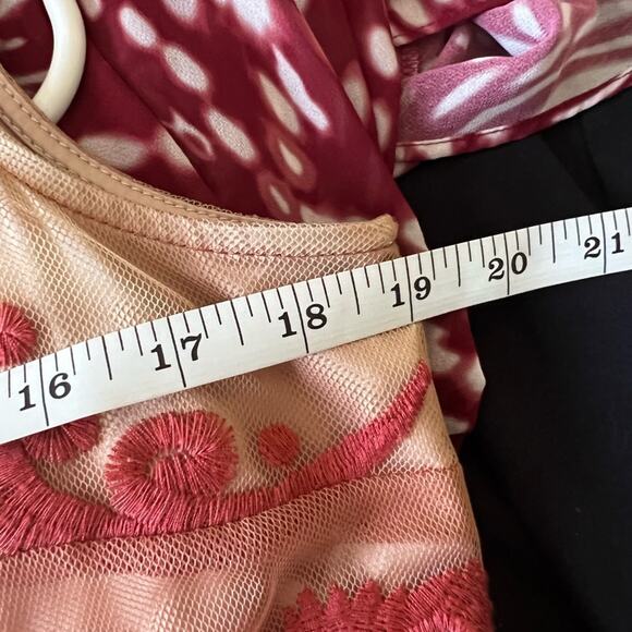 Sundance Love at First Sight Lace embroidered dress in Rust size 12 - Picture 5 of 6